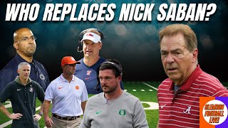 Who Replaces Nick Saban Dan Lanning Dabo Swinney Lane Kiffin [upl. by Debbi]