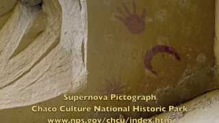 Supernova Pictograph Chaco Culture NPS quotAura Aurealisquot R Carlos Nakai [upl. by Huberto]