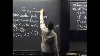 Lecture 11 The Poisson distribution  Statistics 110 [upl. by Sulecram]