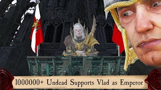 The Empire When Vlad von Carstein Gets Undead Army Doomstack in Vampire Endgame Crisis [upl. by Eetsud270]