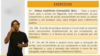 Direito Processual Penal para concursos públicos  Exercícios CESPE UnB [upl. by Kania]