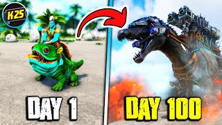 I Survived 100 Days in Ark Pugnacia Heres what Happened 😬 [upl. by Tiffanle]