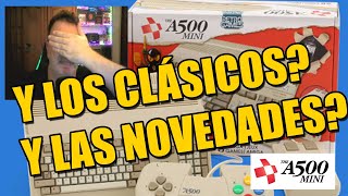 🔴THE AMIGA 500 MINI JUEGOS INCLUIDOS SALE MAL😂😂 [upl. by Blanchette]