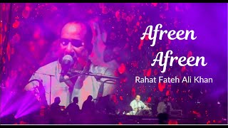 🎶🌹 Afreen Afreen by Rahat Fateh Ali Khan  Live in Houston 2024 [upl. by Corby]