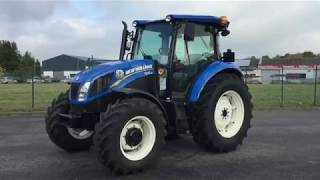 Обзор трактора New Holland TD5 85 Overview tractor New Holland TD5 85 [upl. by Eves190]