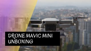 DRONE MAVIC MINI  UNBOXING [upl. by Aribold836]