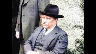 History Recolored 1916 President Teddy Roosevelt in New Mexico [upl. by Yale413]