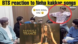 bts 🥰reaction🥰 Hindi song Manali Trance video watching bts btsreactiontopkop2m [upl. by Gazzo]