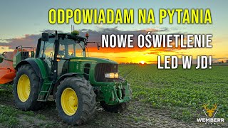 🔴 LIVE Odpowiadam na pytania  Nowe oświetlenie LED w JD 6930 [upl. by Mehcanem]