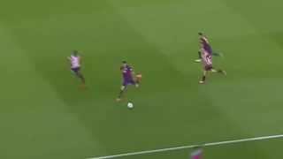 Sergio Busquets brilliant pass for Neymar Athletic Bilbao 13 Barcelona 3052015 [upl. by Madson]