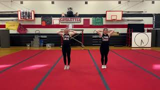 Cheer Tryout Dance 2022 Front [upl. by Wernick]