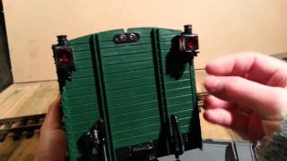 Lighting options for LGB Bachman Aristocraft G Scale Garden railway trains [upl. by Twum353]