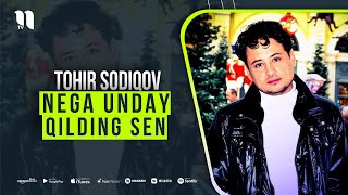 Tohir Sodiqov  Nega Ungay Qilding Sen music version [upl. by Sherr]