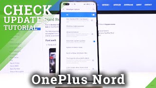 How to Set Up Automatic Updates in OnePlus Nord – Check Update [upl. by Anehta299]