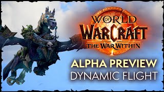 The War Within Alpha Preview  Dynamic Flight  Feature Overview [upl. by Navnod]