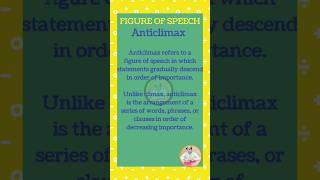 figure of speech anticlimax english literature detail examples [upl. by Alyad]