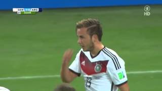 Mario Götze WM 2014 Finale Tor [upl. by Rhyne482]