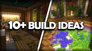 10 Room Design Ideas for Survival Minecraft [upl. by Aliakam]