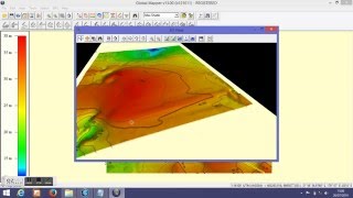 Tutorial Global mapper Membuat Peta 3D [upl. by Nahc]