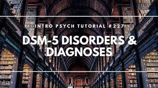 DSM5 Disorders amp Diagnoses Intro Psych Tutorial 227 [upl. by Nnylesor293]