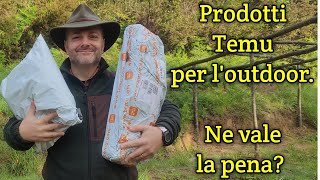 HO SPESSO 200€ DI OUTDOORS SU TEMU  VALE LA PENA  PREZZO ASSURDO [upl. by Yetac646]