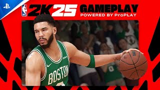 NBA 2K25  Official Gameplay Trailer  PS5 PS4 [upl. by Eecyaj]