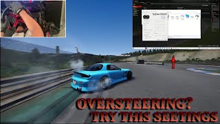 Realistic Assetto corsa FFB DRIFT Settings 2023 Steering Wheel Settings [upl. by Zumstein]