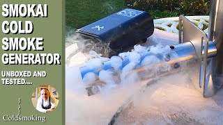 The Smokai Cold Smoke Generator Unboxing and Testing [upl. by Button]