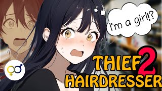 Thief 2Hairdresser Archie GenderSwaps 2 Become Ann  Genderbending Comic Dub  TGTF [upl. by Silberman]