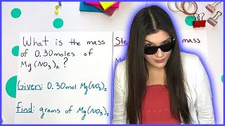 Converting Grams to Moles Using Molar Mass  How to Pass Chemistry [upl. by Elehcin350]