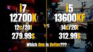 i7 12700k vs i5 13600KF  Which One Is Better🤔  16 Games Tested [upl. by Marlene]