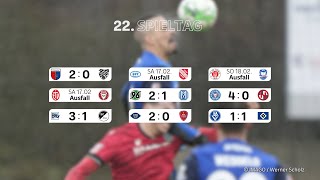 Enges Duell Hannover VS Meppen um Platz 1 SVDA bezwingt Teutonia  Tore des Nordens  22 Spieltag [upl. by Vudimir769]