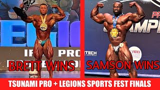 Brett Wilkin Wins Legion Sports Fest  Samson Dauda Wins Tsunami Pro Both Finals Recaps and Results [upl. by Guod]