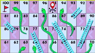 Snake and Ladders Match  Ludo King Snake and Ladders Game  Snake and Ladders Gameplay [upl. by Noemad]