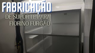 FABRICAÇÃO DE SUPORTE PARA FIORINO FURGÃO [upl. by Bitthia]