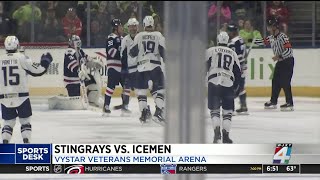 Jacksonville Icemen hosts record crowd on school day [upl. by Ansilme752]