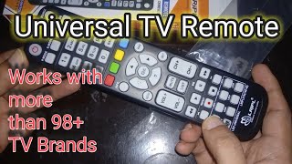 All TV Remote Universal TV Remote Setting works with all TV LRIPL510150M LED TV Viral Video [upl. by Myrilla]