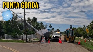 After Hurricane Milton Driving Through Punta Gorda Florida Part 2 [upl. by Eikceb138]