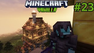 COMPLETIAMO LA PRIMA METÀ DEL VILLAGGIO Minecraft Vanilla Ep23 ITA [upl. by Yrol]