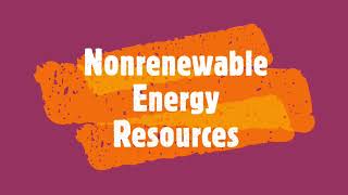 Renewable vs Nonrenewable Resources [upl. by Drahcir]