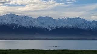 Mountain ranges behind Kaikoura NZ [upl. by Krebs]