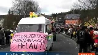 Rosenmontagsumzug in Fürstenhagen [upl. by Airtened]