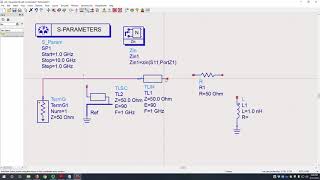 ADS Tutorial  Impedance Matching with Ideal Transmission Lines [upl. by Rhoda]