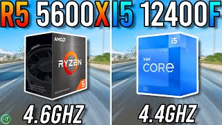 Ryzen 5 5600X vs i5 12400F  Any Difference [upl. by Atteuqnas]