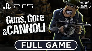 Guns Gore amp Cannoli  Full Game Walkthrough [upl. by Nujra]