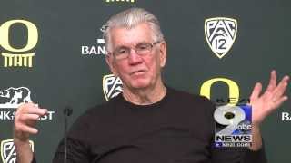 Paul Westhead After Oregons 9371 Win Over Utah [upl. by Berners]