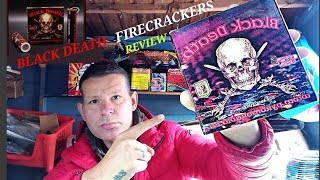 BLACK DEATH FIRECRACKERS REVIEW ☠️☠️ [upl. by Cibis256]