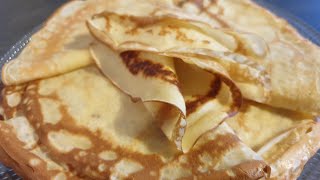 Recette De Crêpes Très Légère Et Simple [upl. by Ney10]