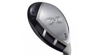 Callaway RAZR Hybrid  Golf Club Review [upl. by Thorlay]