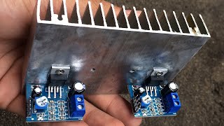 How to Make TDA2030 Stereo Amplifier  Tda2030 Amplifier Module [upl. by Peers251]